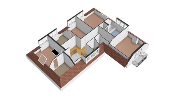 Floorplan - Achterdijk 8, 3161 EC Rhoon